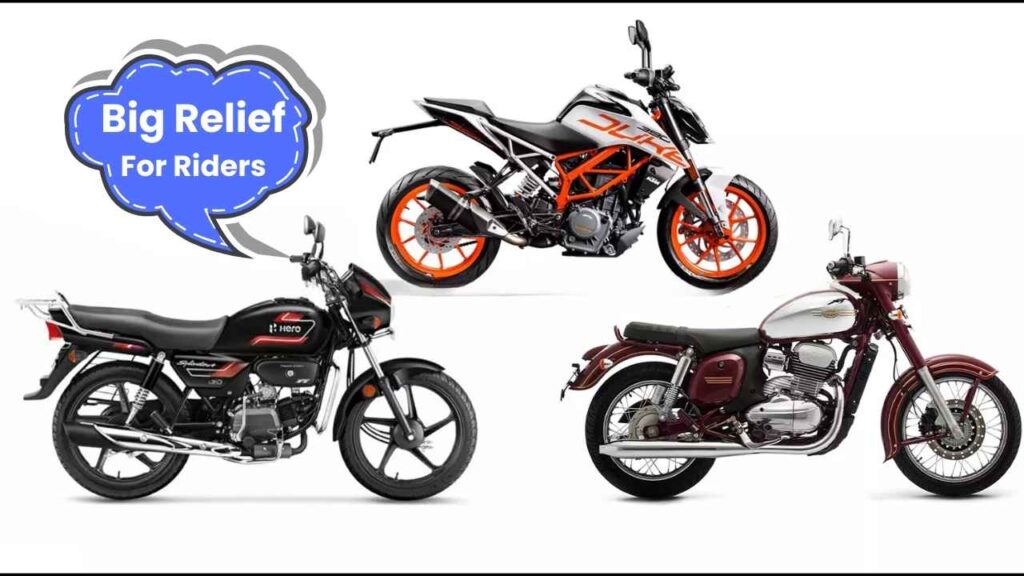 2 Wheelers to Get Cheaper After New GST Cut
