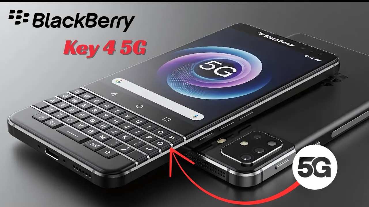 Blackberry Key 4 5G 2025 Launched