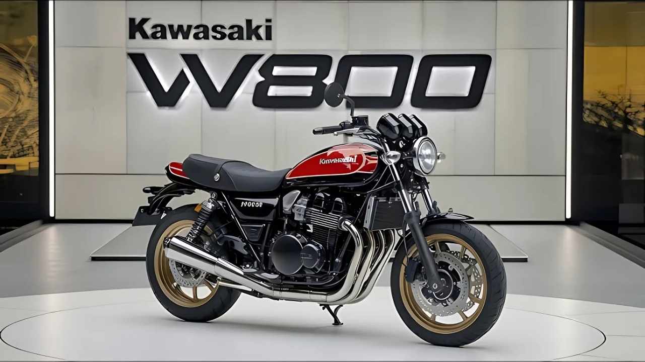 New 2025 Kawasaki W800 Launched